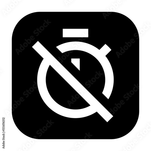Timer off icon indicating the timer function is disabled.