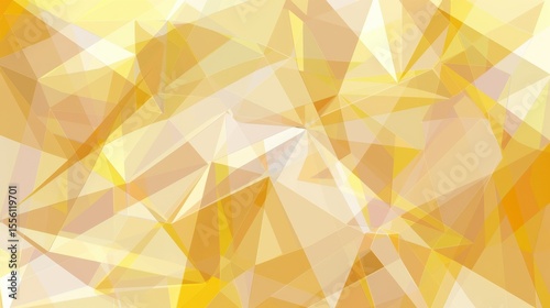 Minimalist geometric background with layered transparent polygons in pastel colors, flat and clean composition 