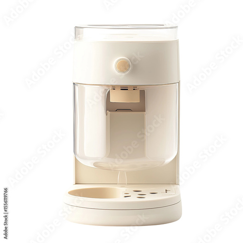 electric kettle isolated on white background