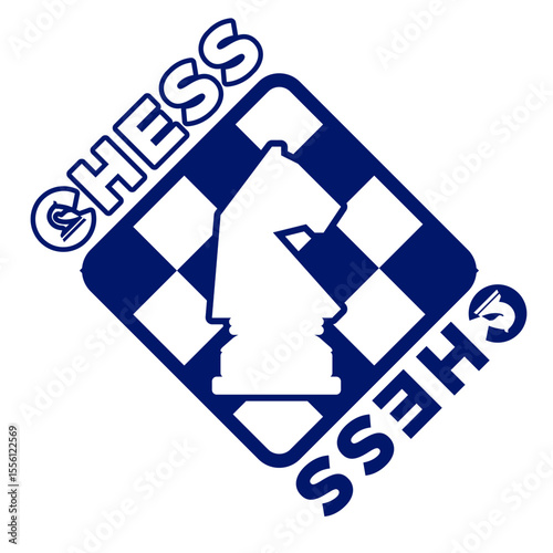 chess board game vector illustration