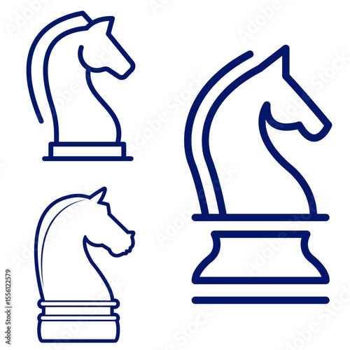 chess board game vector illustration