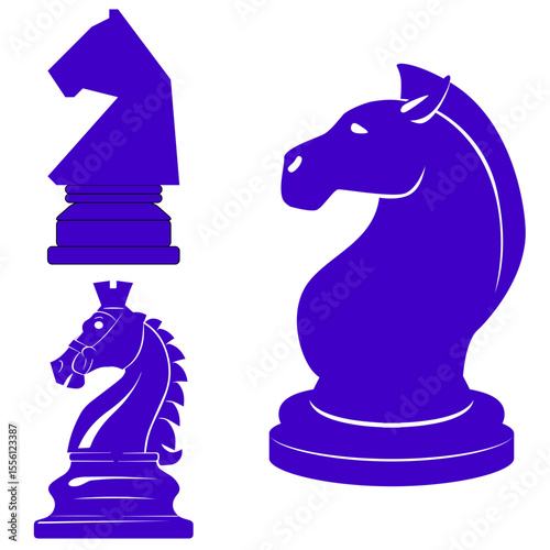 chess board game vector illustration