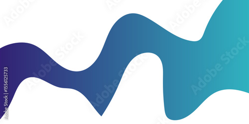 illustration abstract curved lines background suitable for presentations, websites. Elegant Light dynamic abstract Background.  
