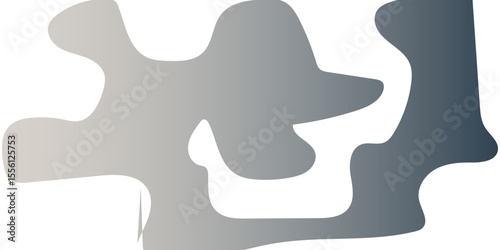 illustration abstract curved lines background suitable for presentations, websites. Elegant Light dynamic abstract Background.  