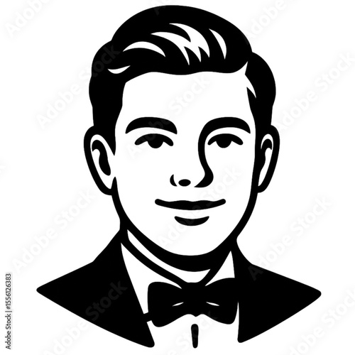 man in tuxedo