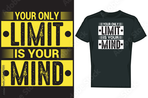Custom Trendy Unique Typography T shirt Design
