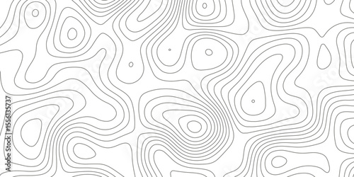 Topographic map background with geographic grid for hiking and mountain sport. luxury topographic wavy pattern and geographic grid map design. paper texture Imitation of a geographical map shades.