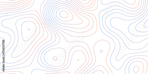 Topographic map background with geographic grid for hiking and mountain sport. luxury topographic wavy pattern and geographic grid map design. paper texture Imitation of a geographical map shades.