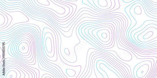 Topographic map background with geographic grid for hiking and mountain sport. luxury topographic wavy pattern and geographic grid map design. paper texture Imitation of a geographical map shades.