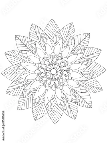 Flowers Coloring Pages For Adultes