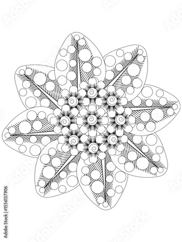 Flowers Coloring Pages For Adultes