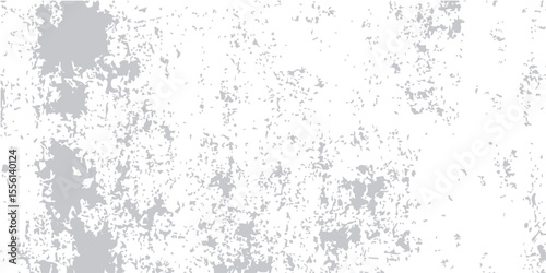 Old, dirty concrete with a rough, grungy texture creates an abstract, vintage grey wall background with a painted, light, blank cement surface design