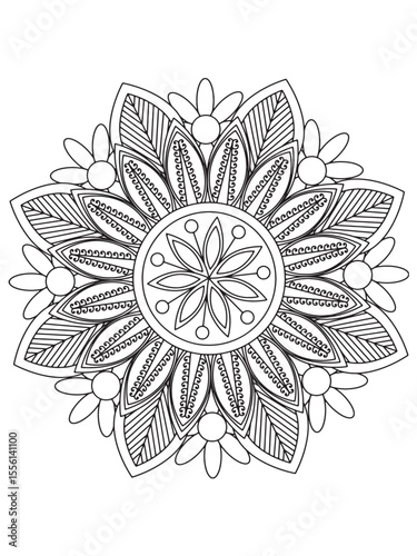 Flowers Coloring Pages For Adultes
