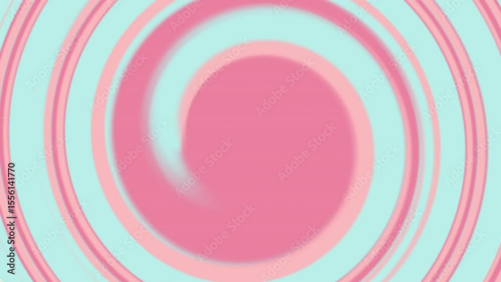 Padrão abstrato em espiral pastel