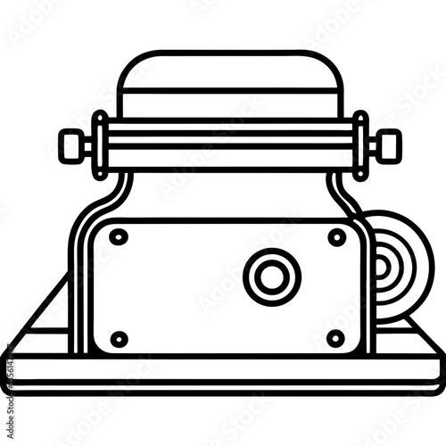 Belt Sander art vector