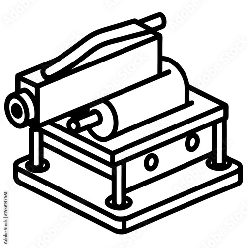 Belt Sander art vector
