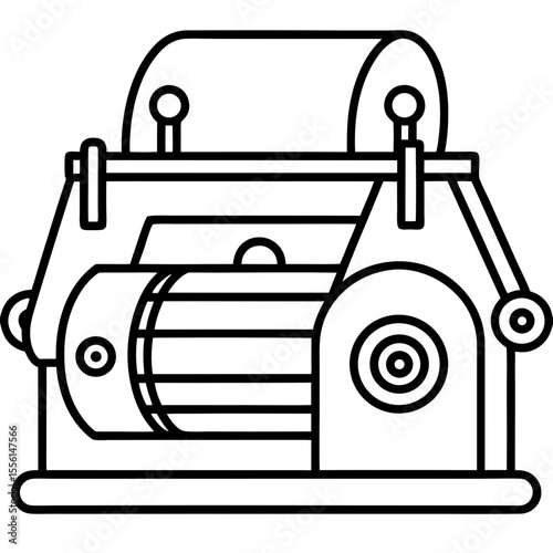 Belt Sander art vector