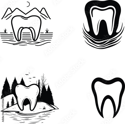 set of teeth