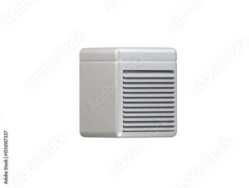 evaporative icon 3d llustration render