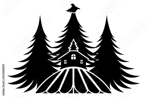 christmas tree vector