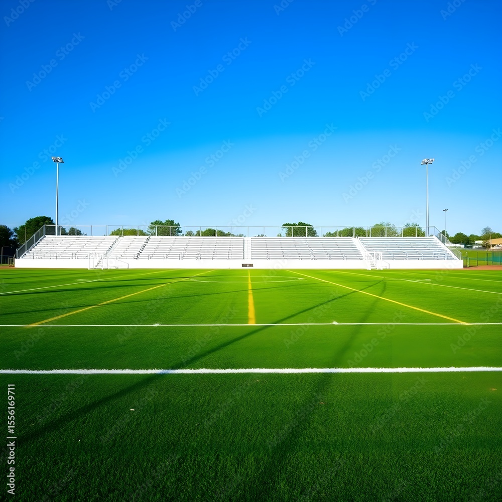 Fototapeta premium 야외 잔디구장an outdoor grass field