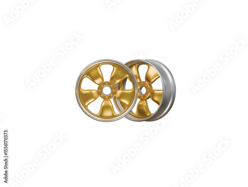 rim icon 3d illustration render