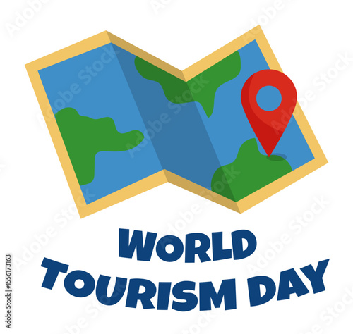 Celebrate World Tourism Day Explore the Globe with this Festive Map Illustration