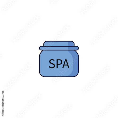 SPA Cream Jar - Wellness and Relaxation Product