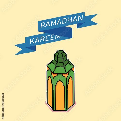 Lanterns are accessories for the festive month of Ramadan