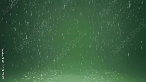 Wallpaper Mural Looping heavy rain motion graphic overlay with green screen background.
 Torontodigital.ca