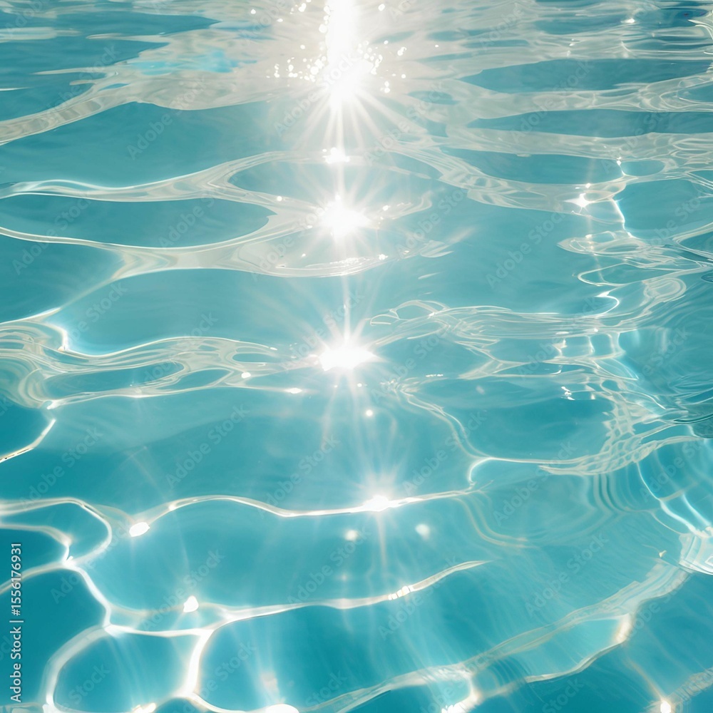 Fototapeta premium blue water surface