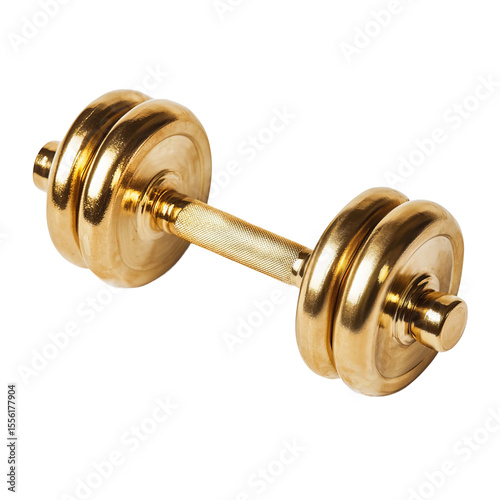 dumbbell isolated on white background