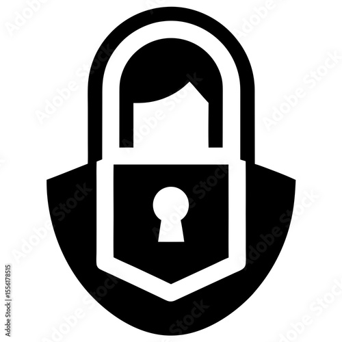 lock icon vector illustration