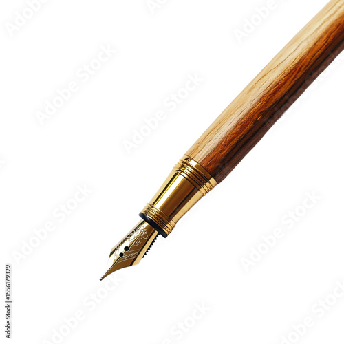 Wallpaper Mural fountain pen isolated on white Torontodigital.ca