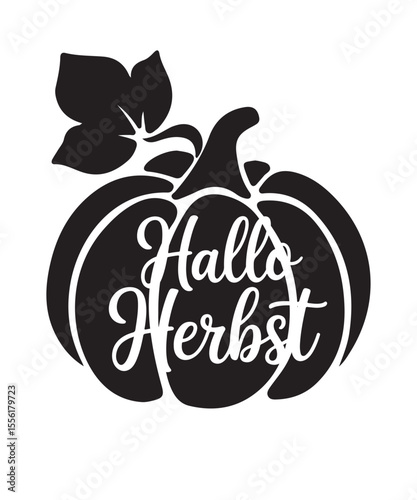  German Autumn Plotter pumpkin silhouettes