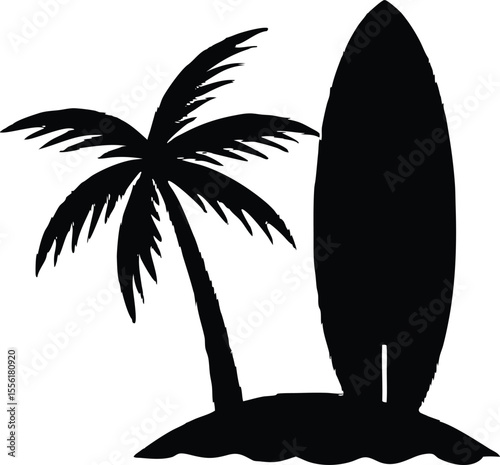 artistic-surfboard-silhouette-leaning-against-a-pa (1)_processed.eps