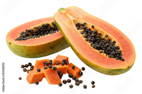 papaya and melon