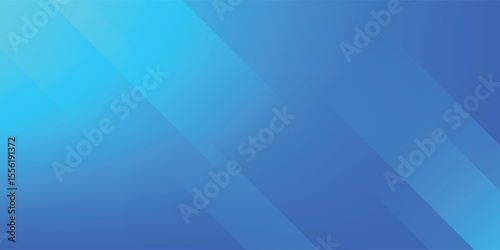 Abstract blue background with diagonal lines. Dynamic shapes composition.