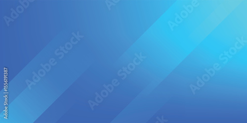Abstract blue background with diagonal lines. Dynamic shapes composition.
