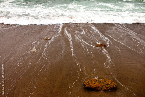 Fototapeta Naklejka Na Ścianę i Meble -  water on the beach