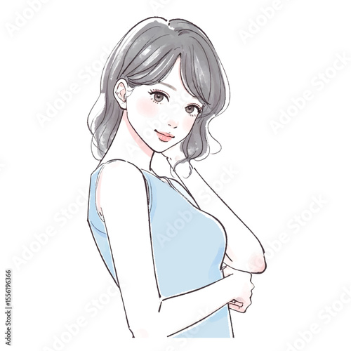 女性・女の子のイラスト素材