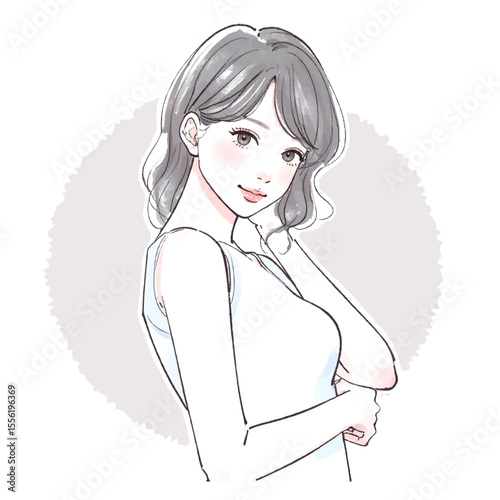 女性・女の子のイラスト素材