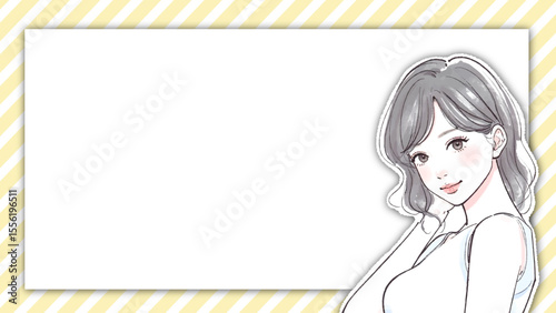女性・女の子のイラスト素材