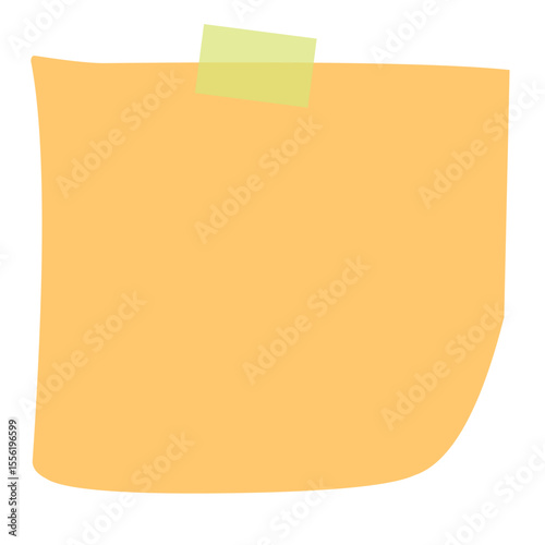 sticky note vector