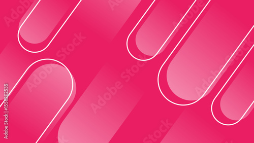 paper clips on red background