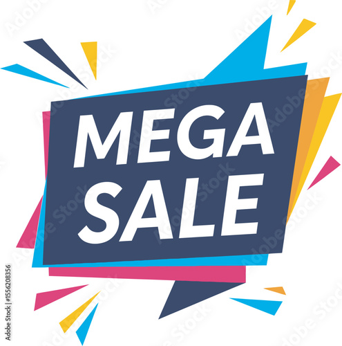 Mega Sale Announcement Huge Discounts and Offers