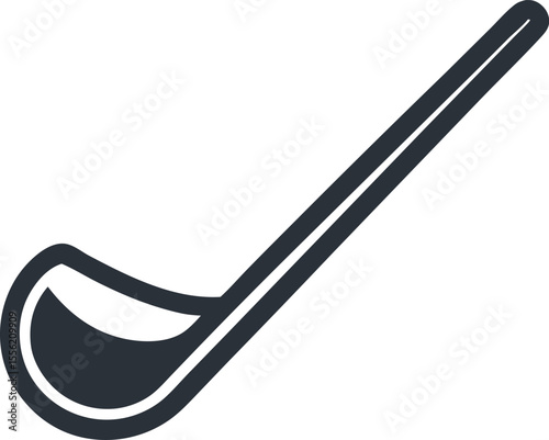 hockey stick and puck
