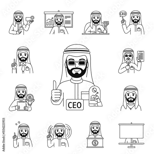  Arabian CEO character