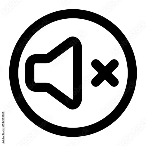 mute icon for illustration