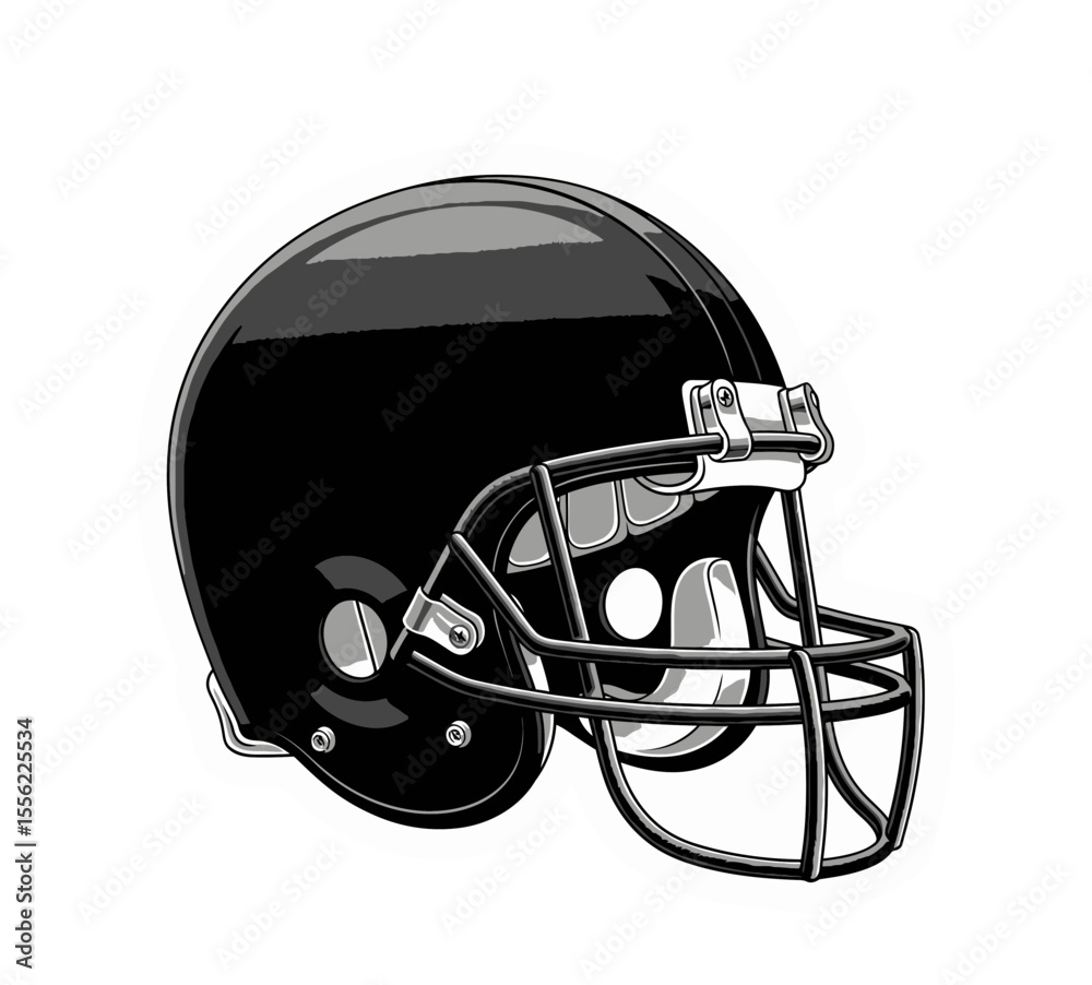 Fototapeta premium american football helmet